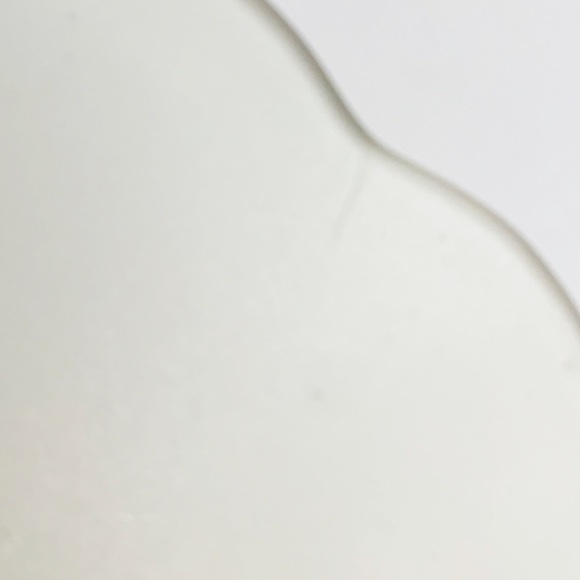 Depression Satin Glass Short Footed Compote Reverse Painted Floral Scallop Edge - Picture 13 of 13